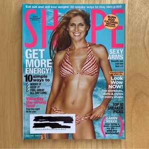 Shape Magazine April 2006 Gabby Reece